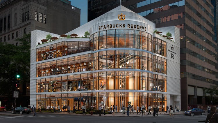 Starbucks rendering