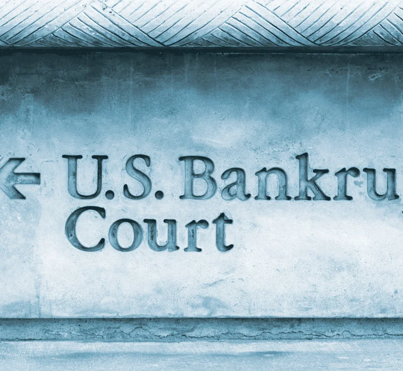 U.S. Bankruptcy Court Sign