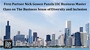 Firm Partner Nick Gowen Panels UIC Business Master Class on The Business Sense of Diversity and Inclusion